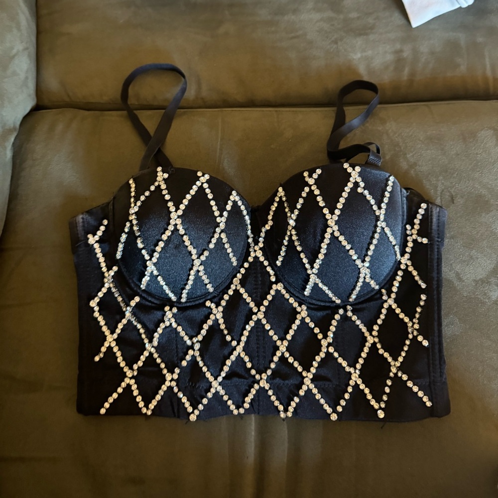 Black Julia Sexy Top Small/Medium